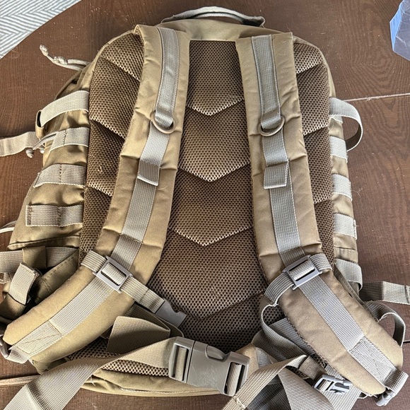 S.O.C. Medium Tactical Tan Backpack - Picture 2 of 7